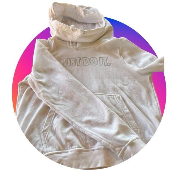 Nike Hoodie women’s size M oversized hood with drawstring - Picture 2 of 8